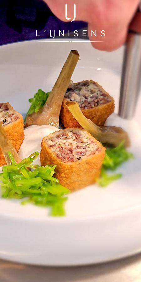Hotel La Bastide D'Iris Vagnas ภายนอก รูปภาพ
