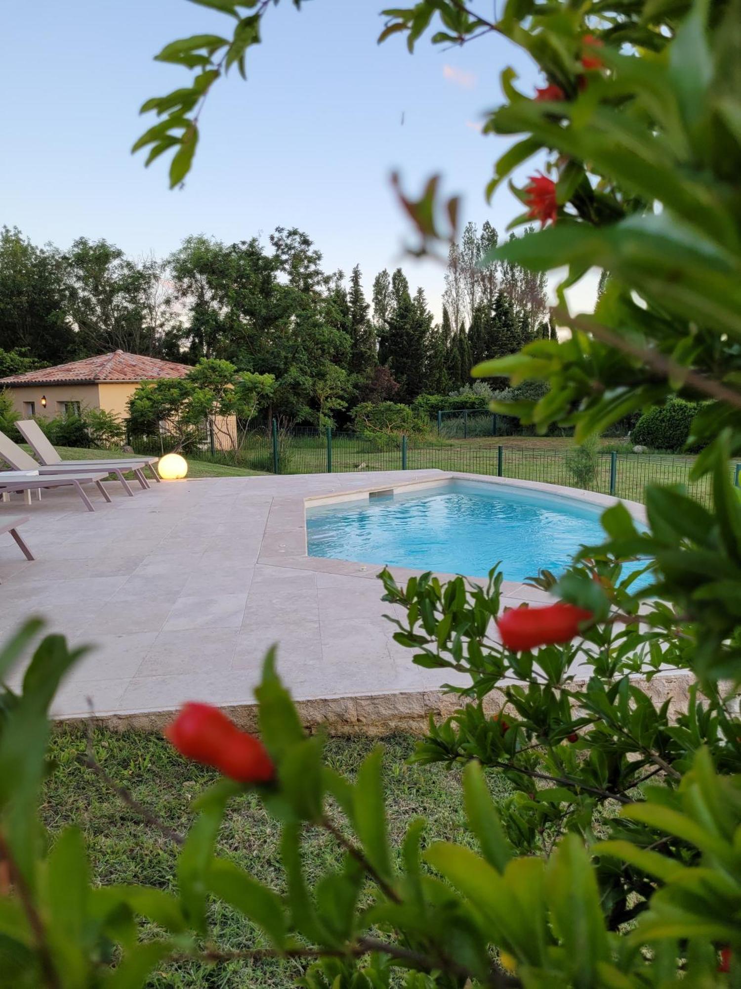 Hotel La Bastide D'Iris Vagnas ภายนอก รูปภาพ